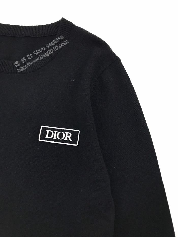 Dior男裝 迪奧秋冬新款2020秋冬新款圓領百搭針織毛衣 男女同款  ydi3145